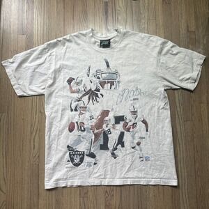 Las Vegas Raiders Shirt JAEE Editz SZ Large Graphic Football Scene Art